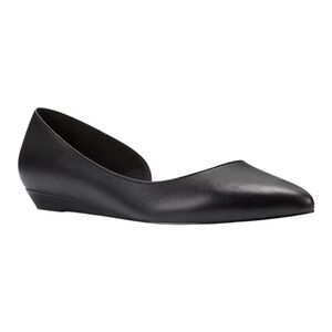 NIB New Nine West Women's Saige D'Orsay Slip On Flats Black Size 11